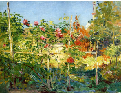 SO V-15 Gustave Caillebotte - Zahrada v Trouville