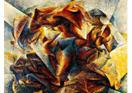 SO XIV-427 Umberto Boccioni - Dynamika fotbalisty