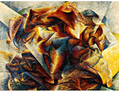 SO XIV-427 Umberto Boccioni - Dynamika fotbalisty