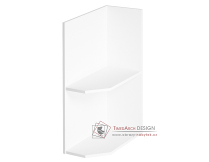 AURORA, dolní kuchyňská skříňka D25PZ - pravá, bílá