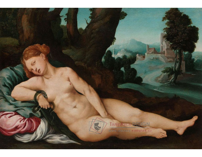 DDSO-3756 Jan van Scorel - Umírající Kleopatra