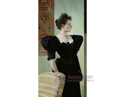 VR3-106-2 Gustav Klimt - Portrét Marie Breunig