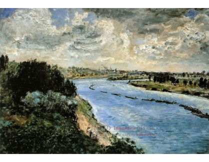 VR14-28 Pierre-Auguste Renoir - Čluny na Seině