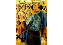 VCP-474 Camille Pissarro - Drůbeží trh v Pontoise
