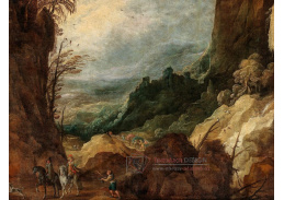 A-1772 Joos de Momper - Horská krajina s postavami