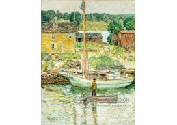 A-2650 Childe Hassam - Ústřicová šalupa
