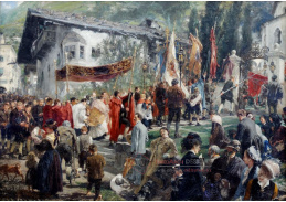DDSO-3075 Adolph von Menzel - Procesí v Hofgasteinu