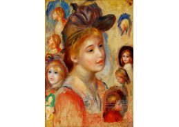 D-6948 Pierre-Auguste Renoir - Studie dívčích hlav
