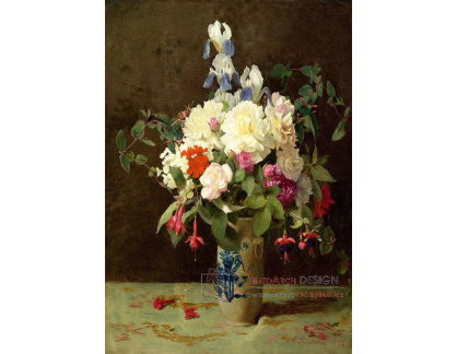 D-7867 George Cochran Lambdin - Květiny ve váze