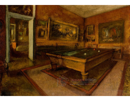 VR6-37 Edgar Degas - Biliarová místnost v Menil-Hubert