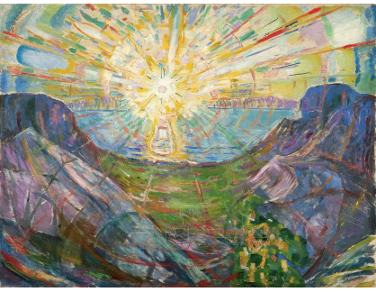 VEM13-122 Edvard Munch - Na slunci
