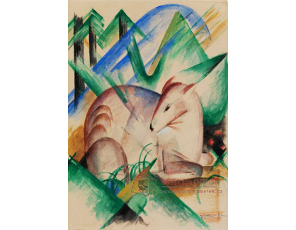 VFM 49 Franz Marc - Červený jelen