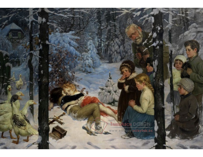 VSO 1138 Richard Bormeister - Děti spící ve sněhu