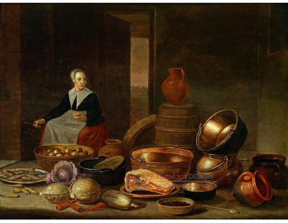 SO XII-136 Floris van Schooten - V kuchyni