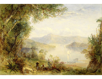 SO XIV-160 Thomas Creswick - Pohled na řeku Hudson