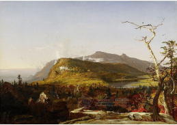 SO XIV-337 Jasper Francis Cropsey - Dům v horách Catskill