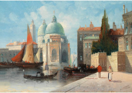 KO IV-300 Karl Kaufmann - Pohled na Santa Maria della Salute v Benátkách