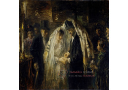 A-1020 Jozef Israëls - Židovská svatba