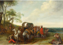 DDSO-4165 Pieter Snayers - Vlámská krajina s loupeží