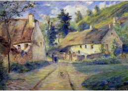 VCP-128 Camille Pissarro - Chaty v Auvers poblíže Pontoise