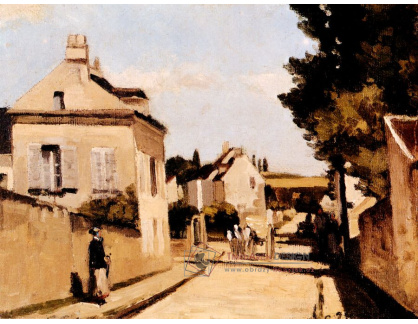 VCP-400 Camille Pissarro - Ulice v Hermitage