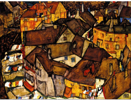 VES 244 Egon Schiele - Český Krumlov