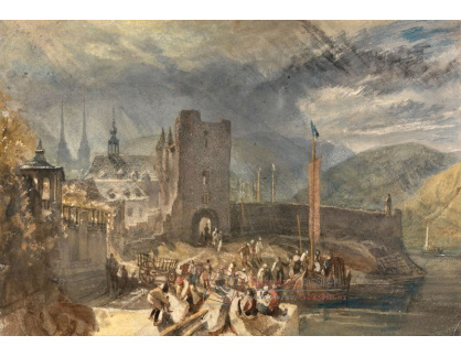 VTR-34 Joseph Mallord William Turner - Pohled na Boppart