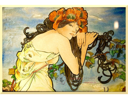 VAM38 Alfons Mucha - Léto