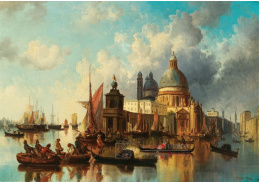A-2332 Josef Carl Berthold Püttner - Santa Maria della Salute v Benátkách