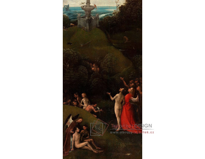 A-3175 Hieronymus Bosch - Vize ukřižovaného svatého mučedníka, pozemský ráj