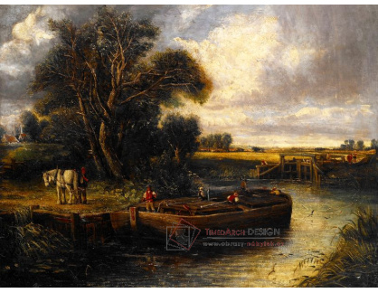 D-8184 John Constable - Člun na kanálu