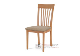 BC-3950 BUK3, jídelní židle, buk / látka béžová