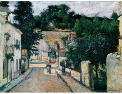 VCP-401 Camille Pissarro - Ulice v Hermitage