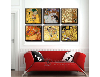 Obrazový set 6D Gustav Klimt 1