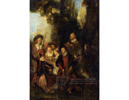 KO II-101 Jean Antoine Watteau - Koncert