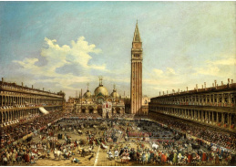 KO VI-71 Neznámý autor - Velkolepá podívaná na náměstí San Marco v Benátkách