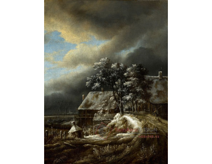 A-2654 Jacob van Ruysdael - Zimní krajina