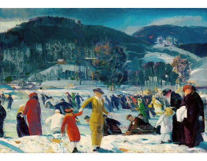 D-7227 George Bellows - Láska k zimě