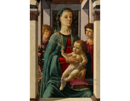 A-85 Sandro Botticelli - Madonna s dítětem a dvěma anděly