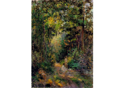 VCP-41 Camille Pissarro - Podzimní cesta lesem