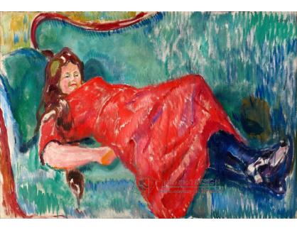 VEM13-21 Edvard Munch - Na pohovce