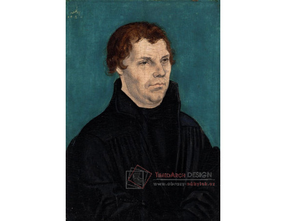 VlCR-231 Lucas Cranach - Portrét Martina Luthera