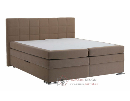 VITO, čalouněná postel 180x200cm box-spring, výběr provedení