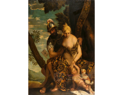 A-7909 Paolo Veronese - Mars a Venuše