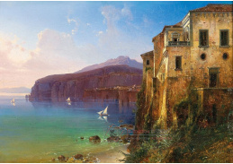 DDSO-4852 August Wilhelm Ferdinand Schirmer - Dům v Sorrento