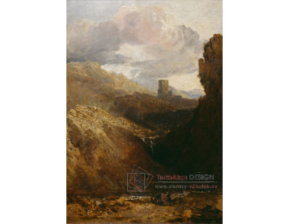 D-6277 Joseph Mallord William Turner - Zámek Dolbadarn