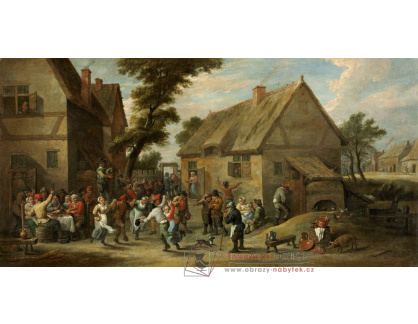 D-8334 David Teniers - Vesnická slavnost