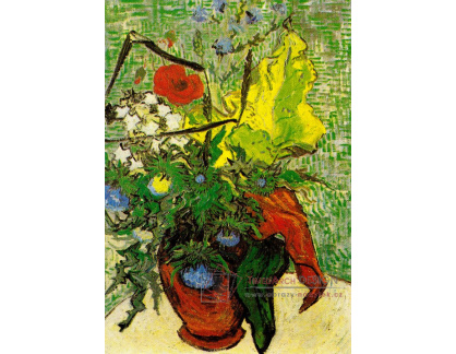 R2-541 Vincent van Gogh - Váza s divokými květinami a bodláky