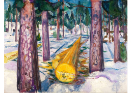 VEM13-28 Edvard Munch - Žlutý kmen
