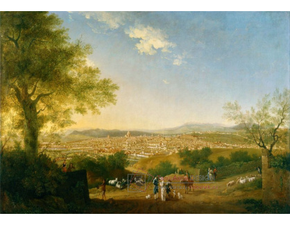 SO XIV-188 Thomas Patch - Panoramatický pohled na Florencii